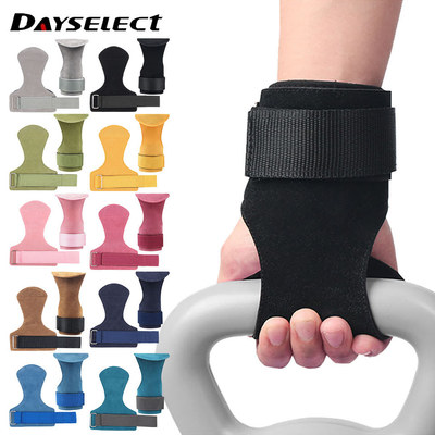 DAYSELECT 1 Miếng Thể Thao Da Nhân Tạo Bảo Vệ Lòng Bàn Tay Thể Dục Và Cử Tạ Deadlift Grip Dây Đeo