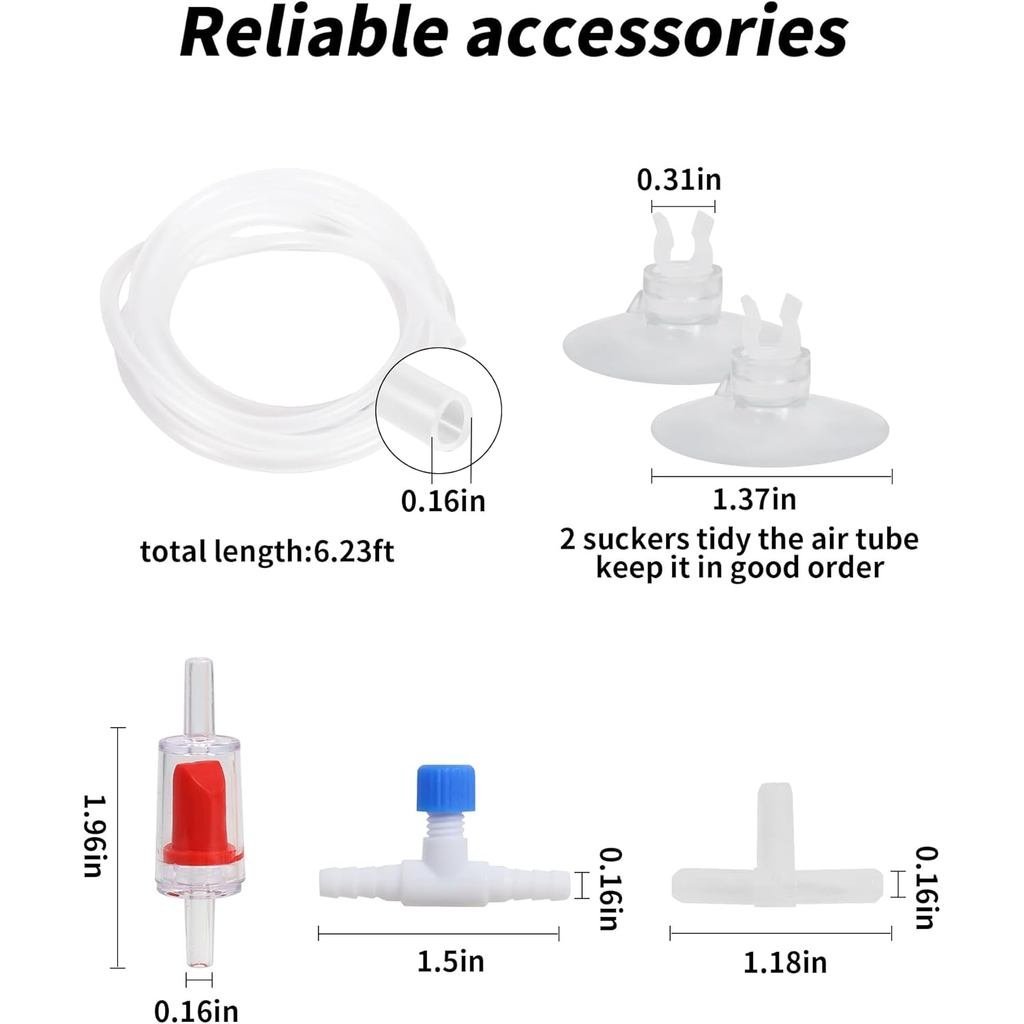 TEEMO Bể cá Groot Air Bubbler Đồ trang trí, Air Bubbler Nhựa màu nâu Đồ trang trí cho bể cá.