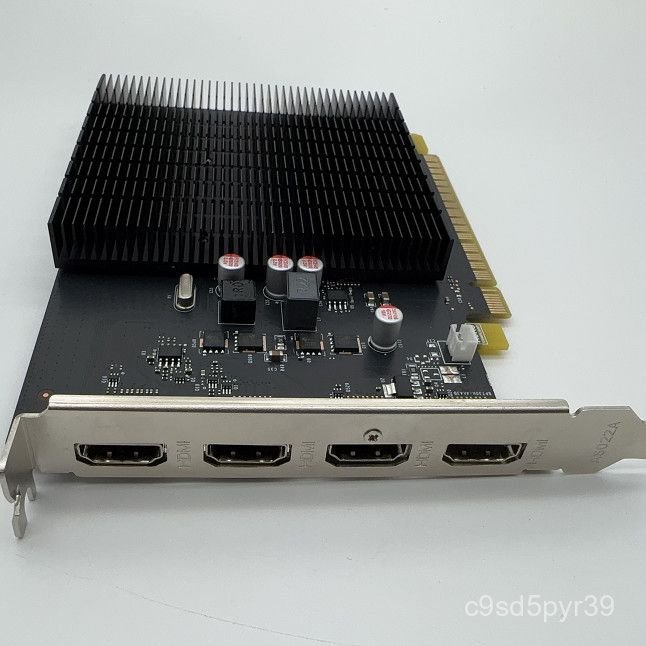 Card màn hình GT730 4G Black King đa cổng HDMI chính hãng chuyên chứng khoán, văn phòng, giám sát, b