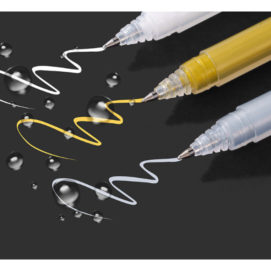 Bút Highlight Dmast Ngòi 0.7mm Mực Màu Nhũ Trang Trí