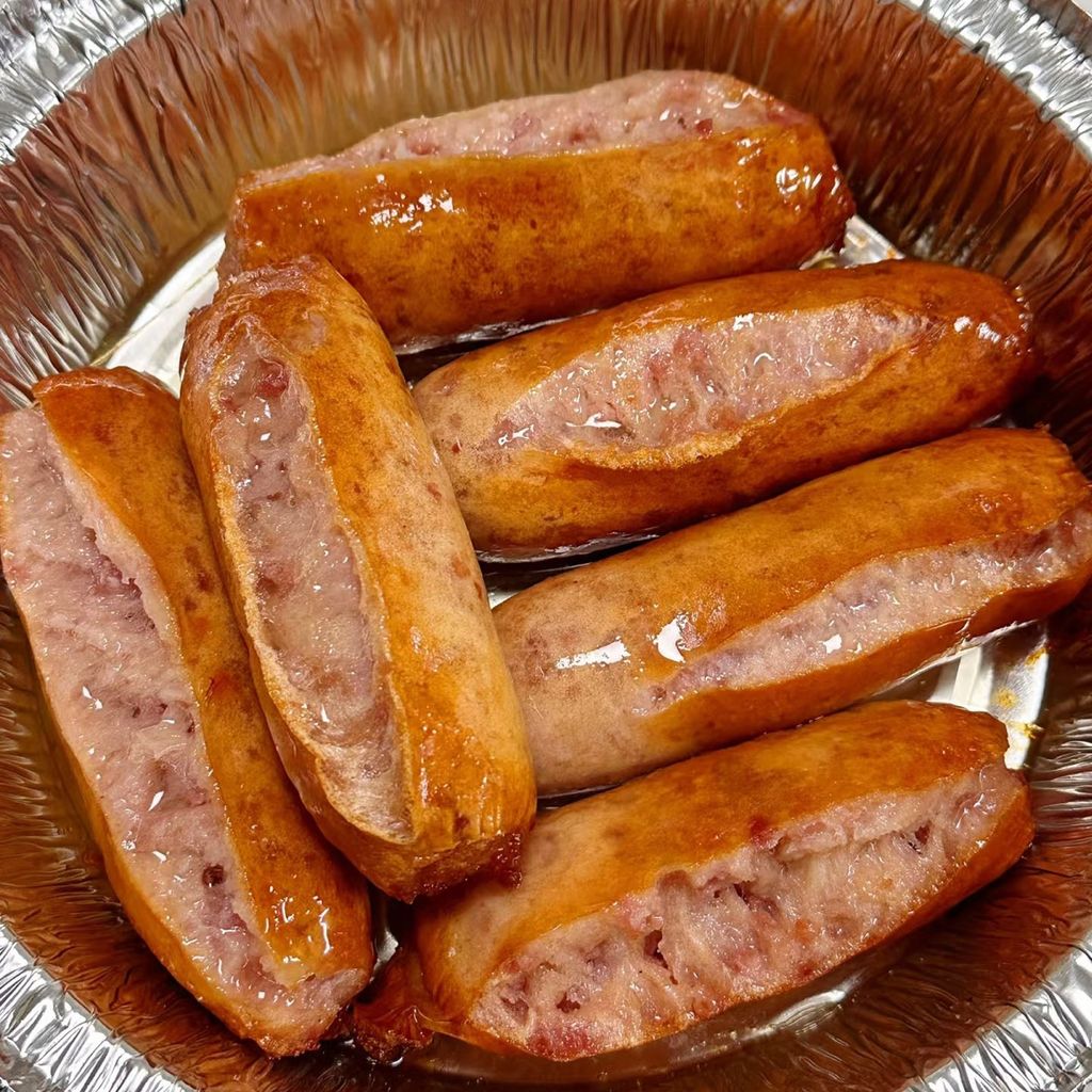 Hàng sẵn có Shanshi Xúc xích nướng 500g Xúc xích nướng Đường hầm Tiêu đen Xúc xích thịt lợn tươi Hot