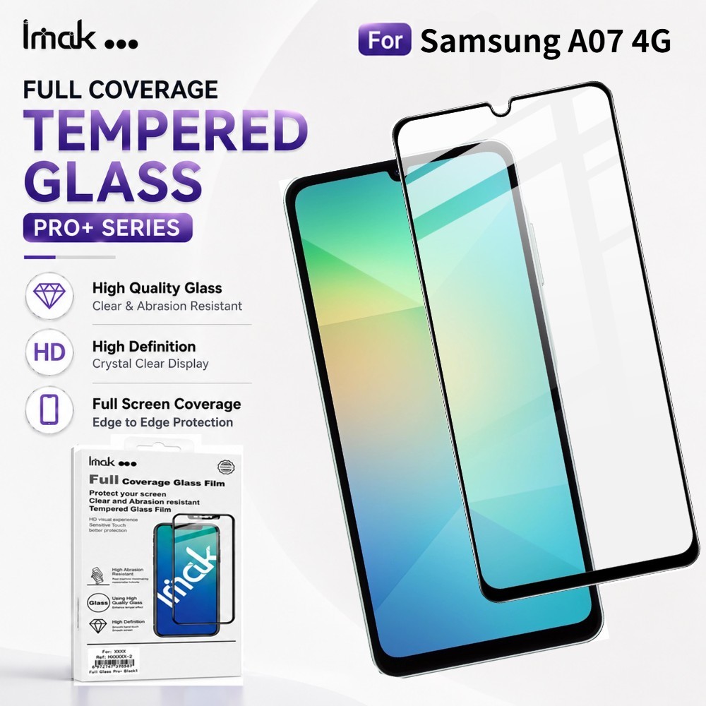 Kính Cường Lực Cho Samsung Galaxy A07 A06 F06 M06 4G Độ cứng 9H Chống trầy xước FM0003
