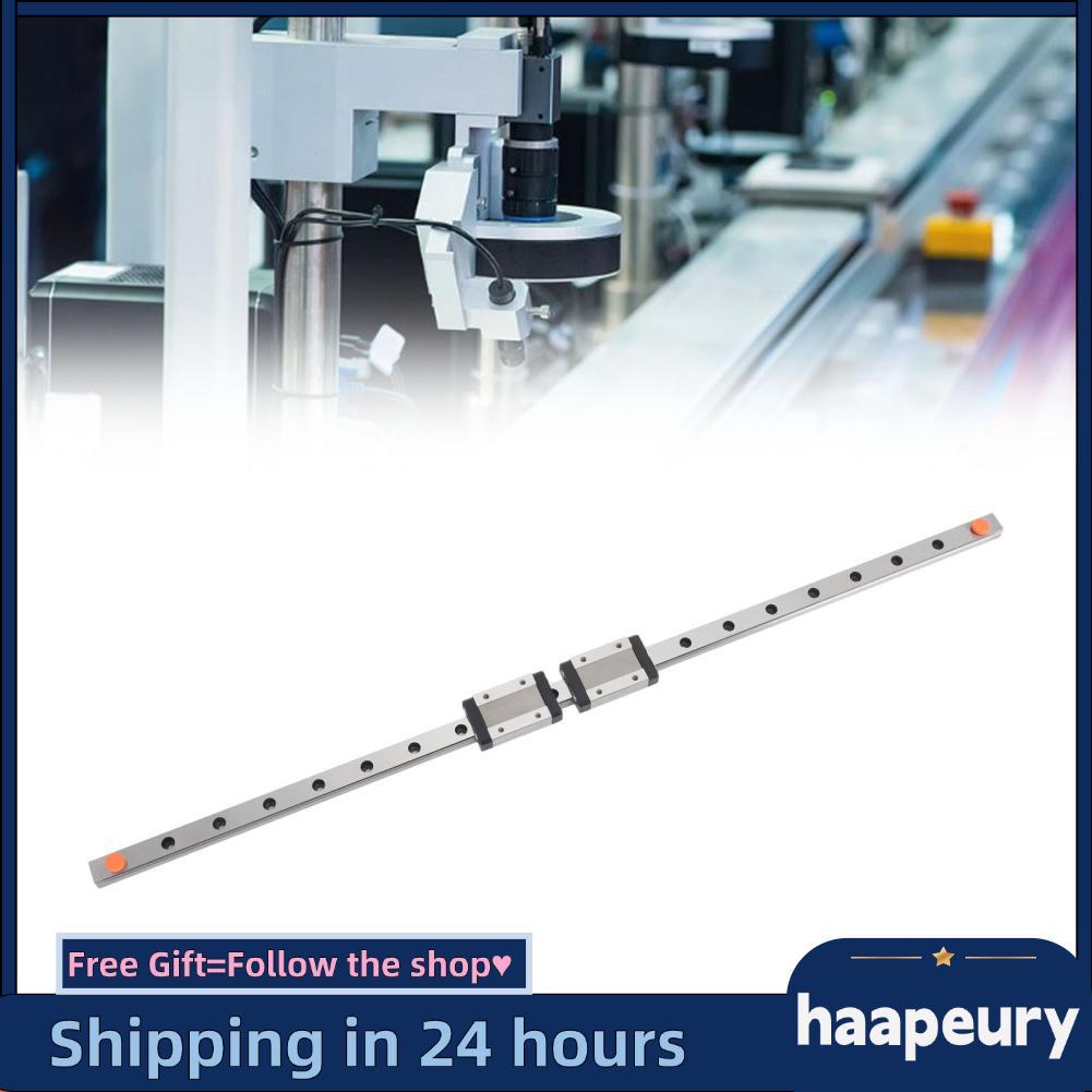 Haape Đường Ray Tuyến Tính Cho 2 Chiếc Hướng Dẫn Khối Trượt Trượt Mgn12H Thép Chịu Lực Đường Ray Màu