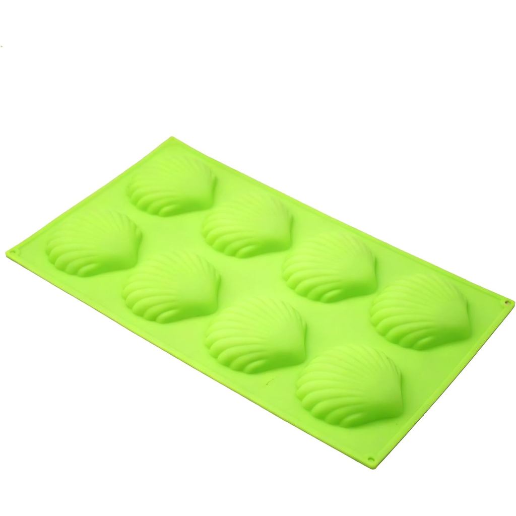 X-Haibei Khuôn Silicon Xà Phòng Madeleines Cake Chocolate Cookies Pastry Maker - Thiết Kế Bãi Biển T