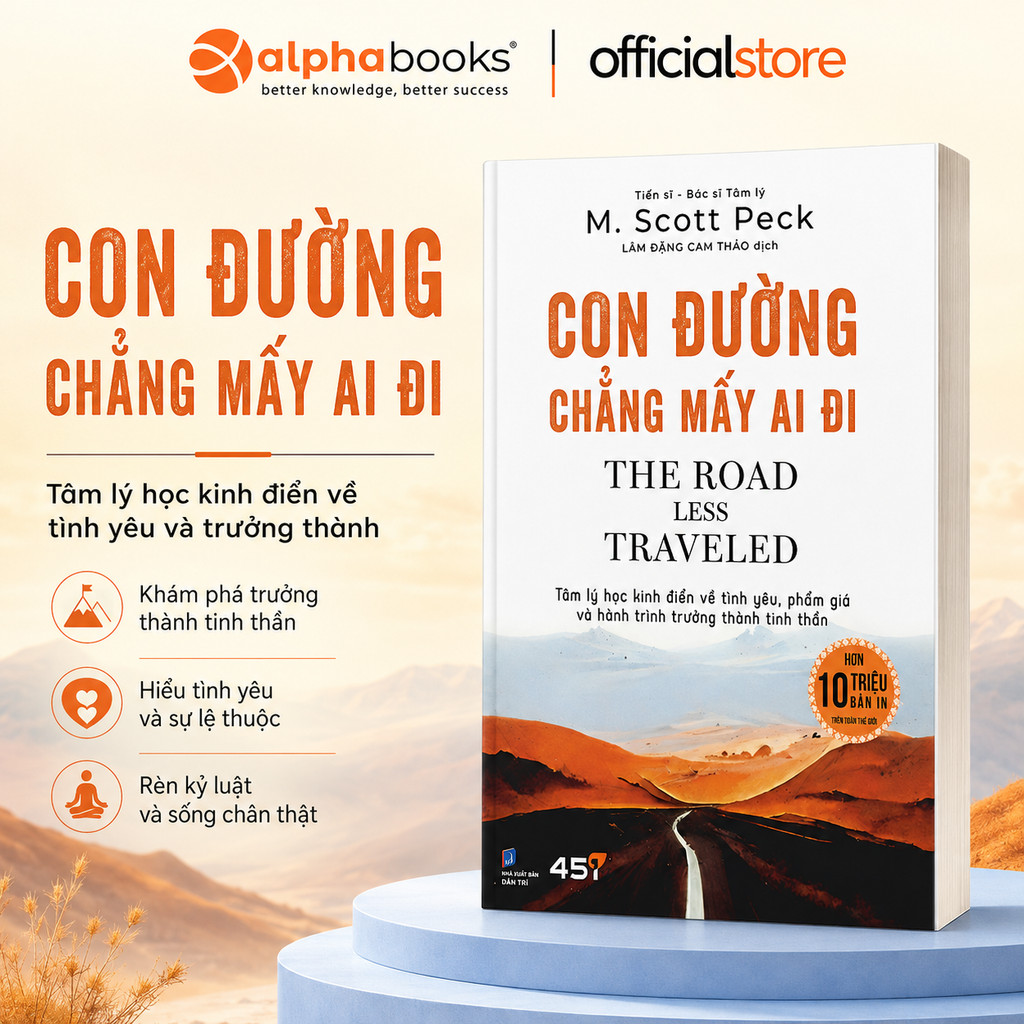 Sách - Con Đường Chẳng Mấy Ai Đi - M.Scott Peck (Tri Books)
