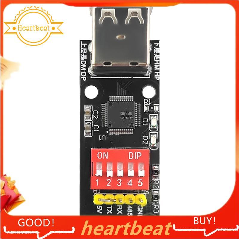 CH9350 HID Sang Nối Tiếp Mô-đun Chuyển Đổi Cho Bàn Phím Chuột Máy Quét Mã Vạch USB Sang TTL RS232 UA