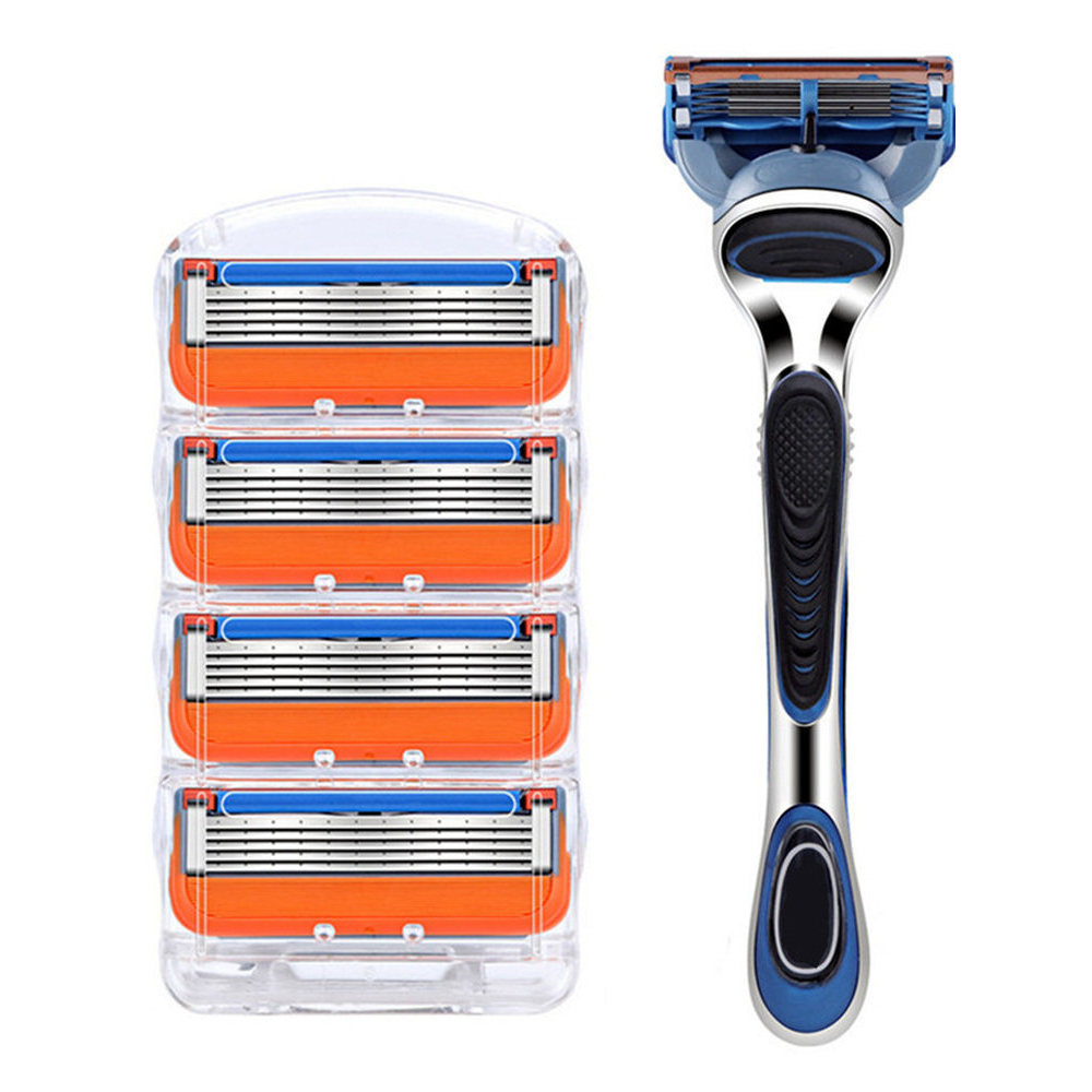 máy cạo râu cao cấp máy cạo râu Năm Lớp Đỉnh Hidden Smooth Blade Sharp 5 Hướng Dẫn Sử Dụng Dao Dao N