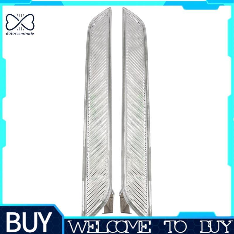 2 Chiếc Euro Trong Suốt Ống Kính Cản Trước Bên Đánh Dấu Đèn Phản Quang Cho E71 X6 E70 X5M 2008-2014 