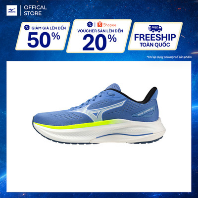 Giày Chạy Bộ Nữ Mizuno Wave Inspire 22 - Xanh dương Trắng - J1GD264421
