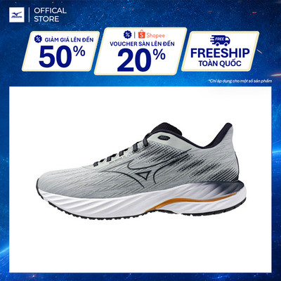 Giày Chạy Bộ Mizuno Wave Inspire 21 - Xám - J1GC254453