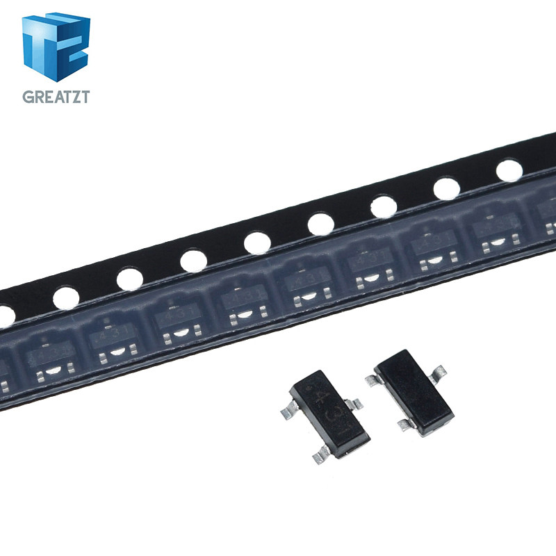 GREATZT 50 CÁI TL431 SOT TL431A SOT-23 431 SOT SMD