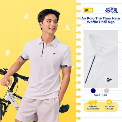 [BST Cooler & Closer] Áo Polo Nam Yody Thể Thao Waffle Phối Nẹp MAPO26A017