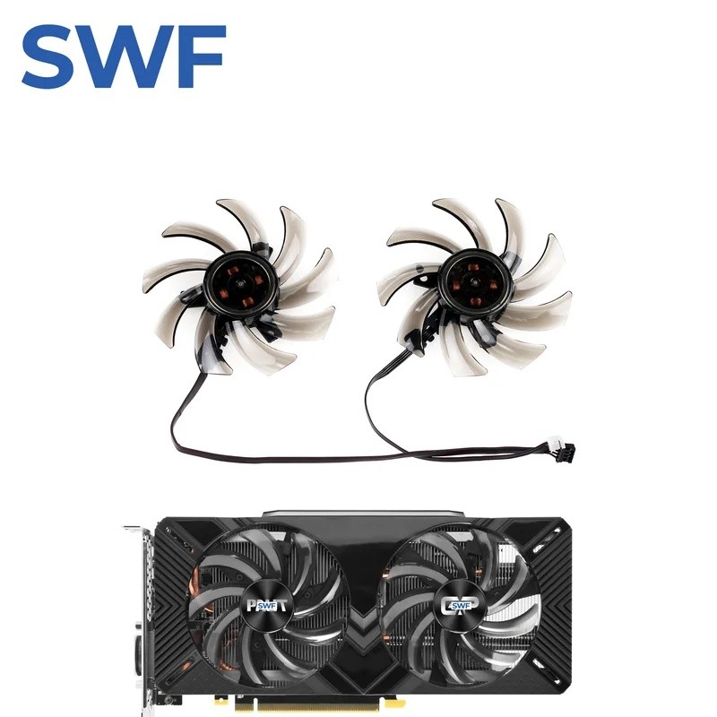 * Quạt làm mát 85MM GA91S2U GTX 1660 cho PALIT GeForce GTX 1660 Ti RTX 2060 2070 Quạt làm mát thẻ Vi