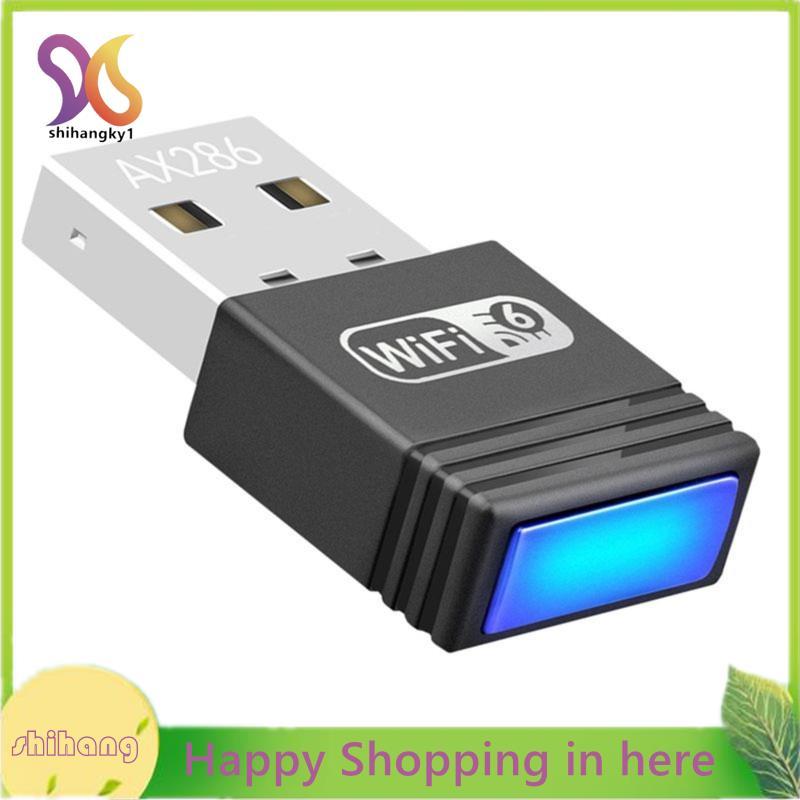 WiFi 6 Bộ Chuyển Đổi USB 286Mbps 2.4G Card Mạng Không Dây AIC8800FC Cho Win 11 10 Linux PC Laptop