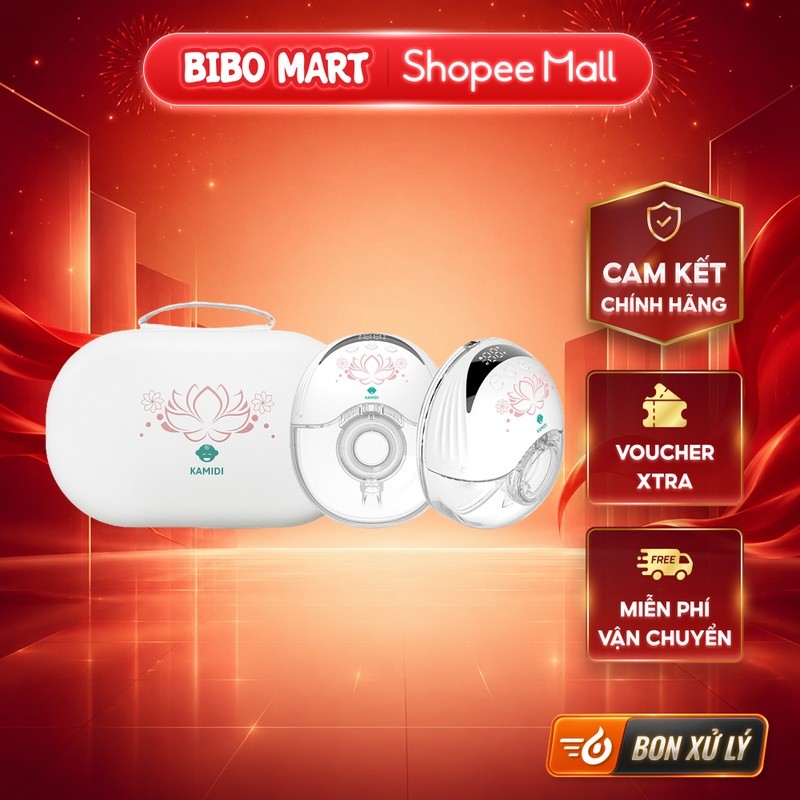 Máy Hút Sữa Rảnh Tay Kamidi Smart Bản Đôi - Bibomart