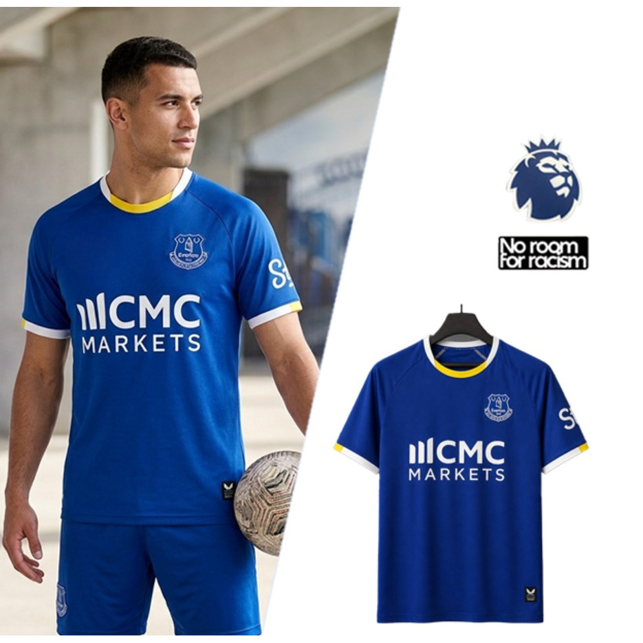 26 / 27 Everton Home Football Jersey Fan Edition S-4XL