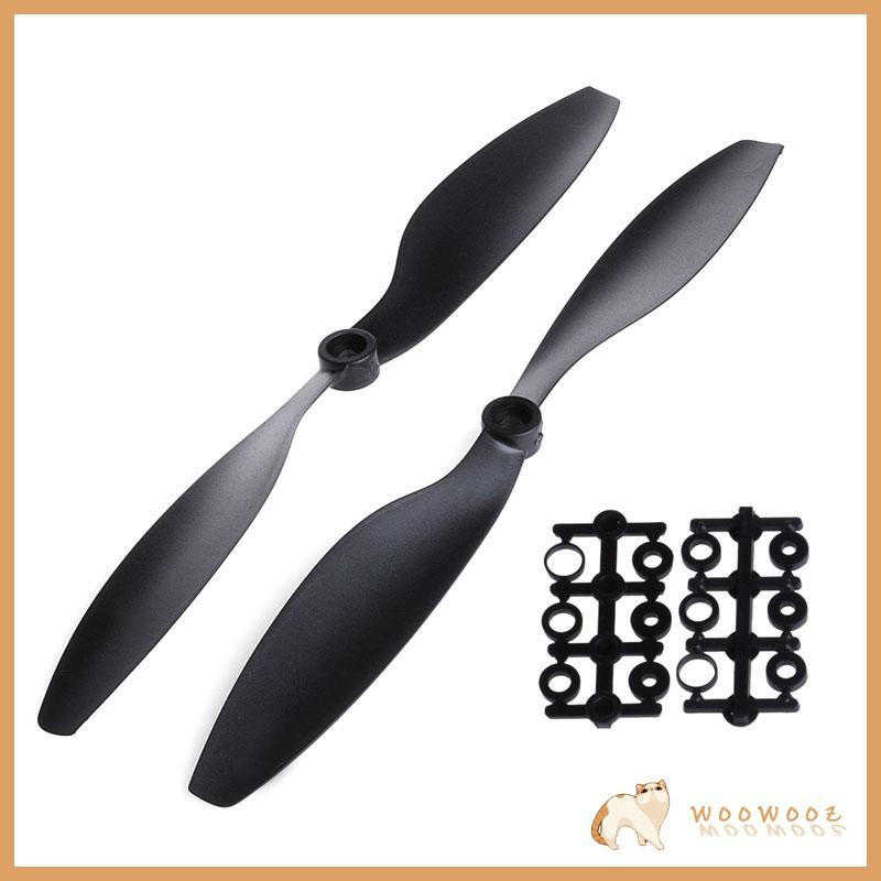 WOOW 1 Cặp 1045 10x4 5 CW Cánh Quạt CCW Cho RC Multicopter F450 Quadcopter Đen