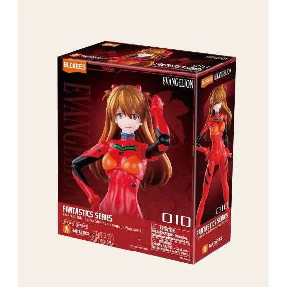 Blokees model kits Asuka Evangelion Fantastics Series