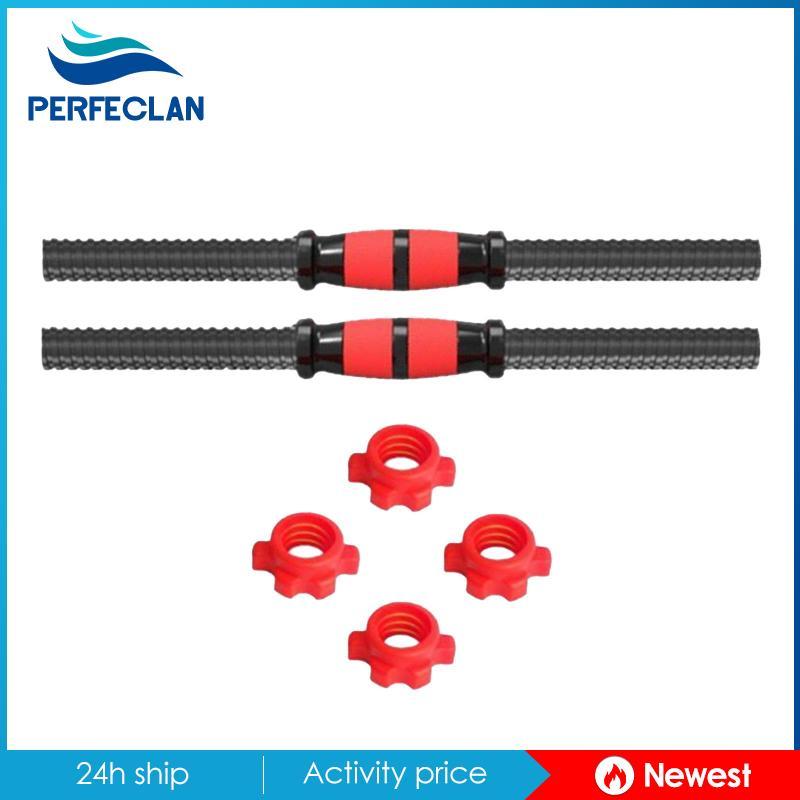 2 Chiếc Quả Tạ Thanh Barbell Thanh Chống Trơn Trượt Tay Cầm Bằng Sắt Không Gỉ Chắc Chắn Dumbells Bộ 