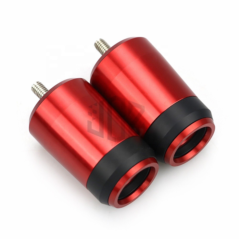 Cao Cấp-Xe Máy Tay Cầm Cắm CNC Tay Cầm Kết Thúc Thanh Trượt Cân Bằng Cho PIAGGIO GILERA NEXUS 300 50