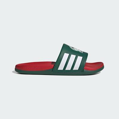 adidas Phong cách sống Dép Adilette Comfort 2.0 Mexico Unisex màu xanh lá JS4975