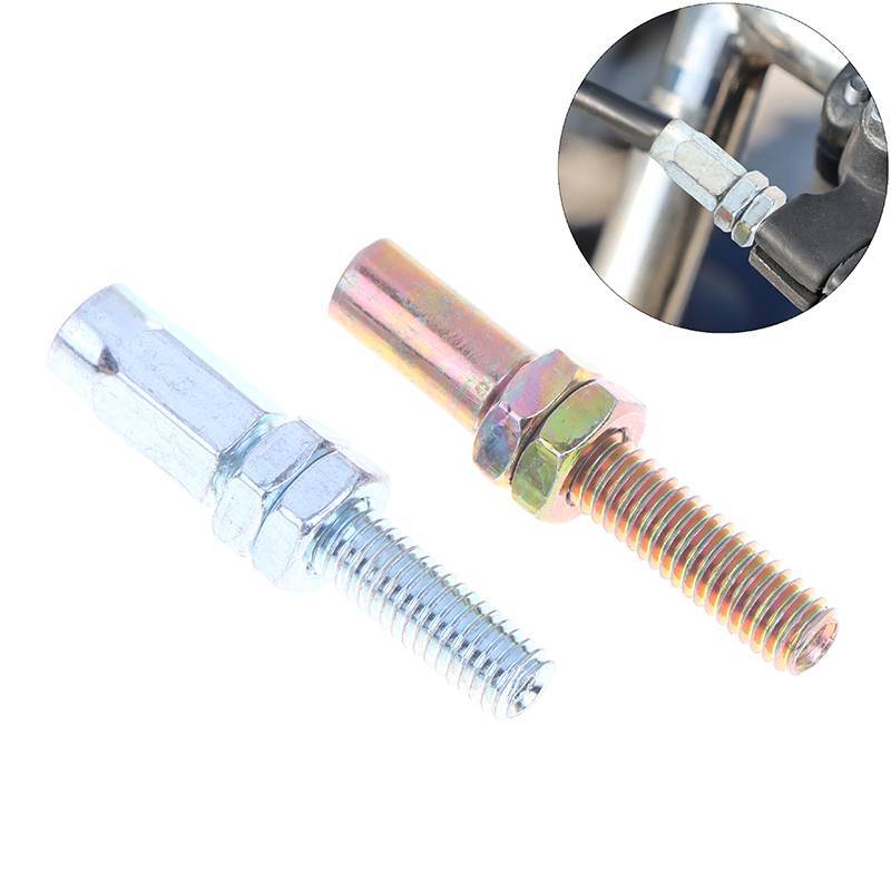 ULJ 10 Cái M6 Vít Xe Máy Bộ Phận Cáp Ga M6 Rỗng Vít Ga Kart Ga Cho Phụ Kiện Máy Móc Nông Nghiệp.