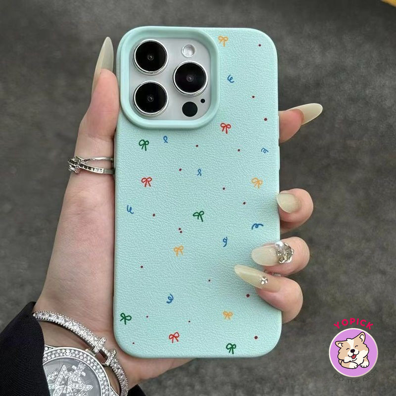 Colorful bow ties Phone case for iPhone 15 16 17 11 12 13Pro Max 14Plus XR XS Max 7Plus Soft Case Gi