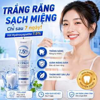 🔥Kem Đánh Răng SP-4 SP-7 Chứa 7.5 Hydroxyapatite Và Olaflur Làm Trắng Răng Chuyên Sâu Ngừa Sâu Răng Bé Trẻ Em Người Lớn Tái Tạo Men Thơm Miệng Giảm Ố Vàng Chăm Sóc Nướu Toàn Diện Dụng Cụ Vệ Sinh Miệng Cao Cấp Mẫu Mới Dưỡng Trắng Sáng Bóng