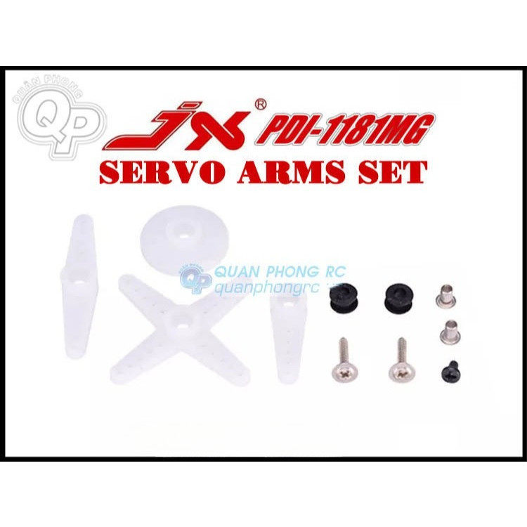 Tay Arm Servo Nhựa/Kim Loại 46T Dành cho Servo JX PDI-1181MG máy bay điều khiển