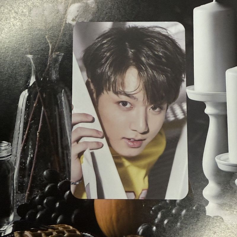 Bao bì tinh tế BTS Tian Jungkook Thẻ Vinyl Cheng Vinyl Tian Jungkook Photocard