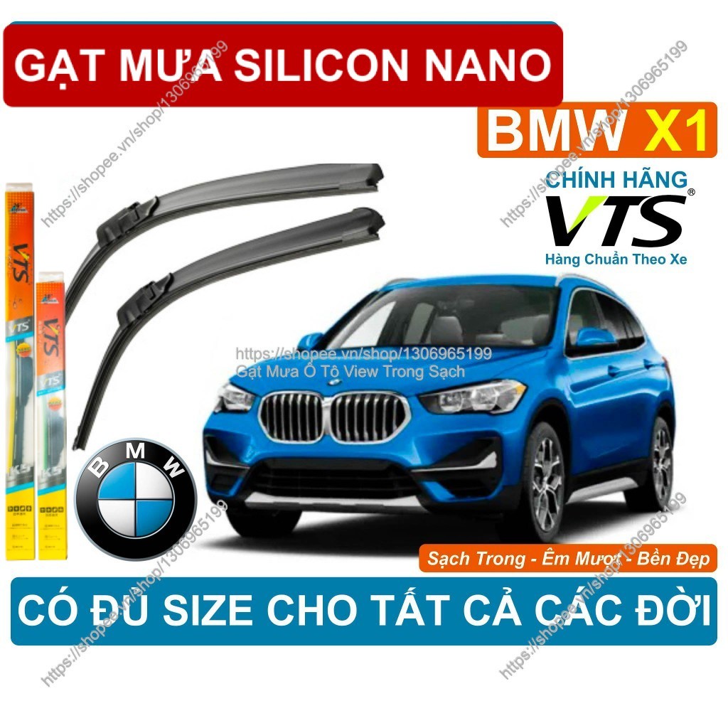 K5, Gạt Mưa Kính Lái BMW X1, Cặp Gạt Mưa Kính Lái   Dòng  BMW X1,        BMW X1, Gạt Sạch Êm Bền