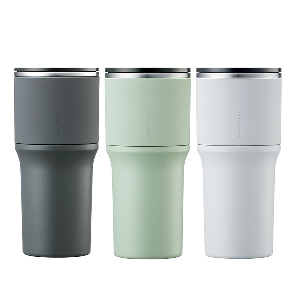 Bình giữ nhiệt LocknLock Metro Drive LHC4277S 650ml - Kèm ống hút và cọ rửa