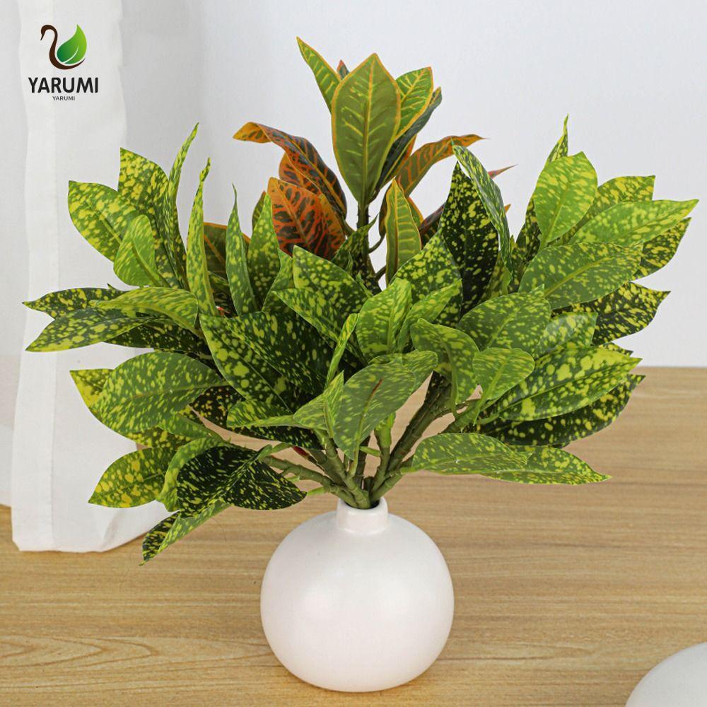 Cây Banyan Nhiệt Đới ALISON, Cây Ficus Nhân Tạo 35 Lá Nhựa, Mô Phỏng Lớn Sống Động Như Thật Cây Ficu