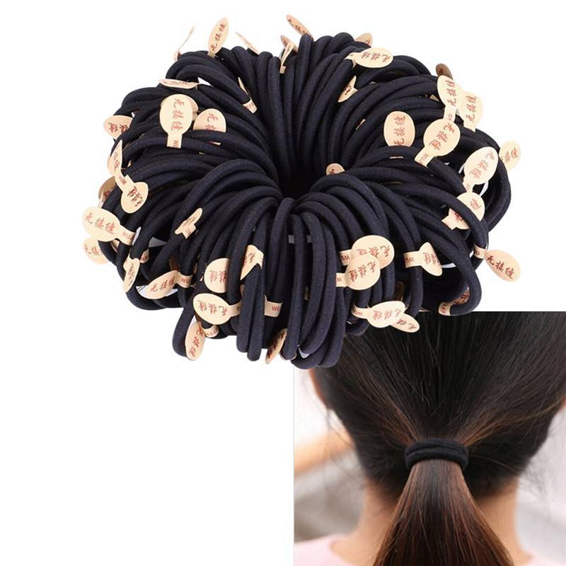 < DeepTBHand > 10 Dây buộc tóc Dây buộc tóc 4mm Thi Băng đô buộc tóc cho bé gái Dây đẹp
