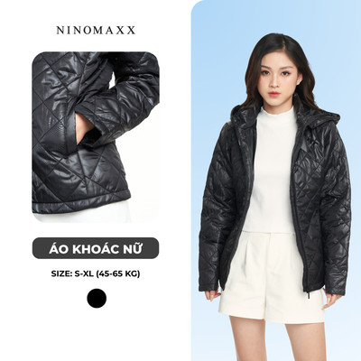  Áo Khoác Chần Gòn Nữ Chống Trượt Nước NINOMAXX 2207009