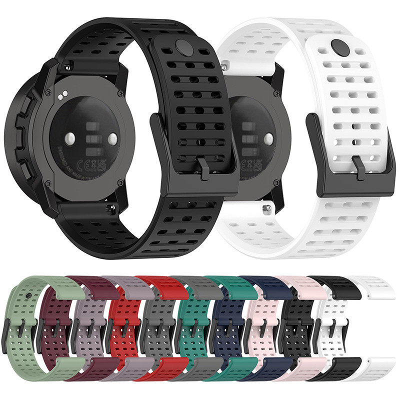 Dây đeo silicon 22mm cho Suunto Watch Race S / Race 2 / Run / Ocean / 9 Peak / Redmi Watch 5 Active 