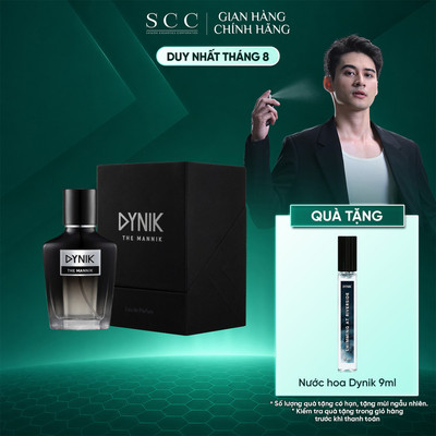 Nước Hoa Nam Cao Cấp DYNIK The Mannik 50ml - Hương Thơm Phóng Khoáng, Bền Bỉ, Đồng Hành Mỗi Ngày