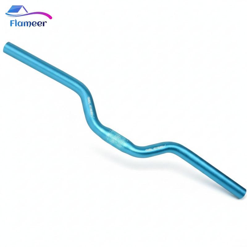 Tay lái xe đạp bằng nhôm AL6061 Tay lái Swept Bạc xử lý nhiệt 30H