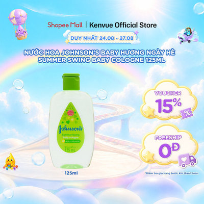 Nước hoa Johnson's Baby hương phấn hoa/ hương ban mai / hương ngày hè 125ml - 100809603