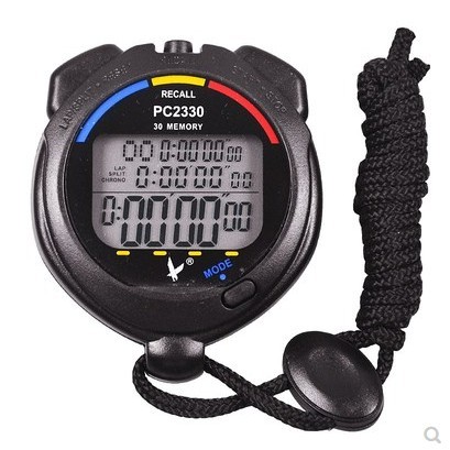 Đồng hồ bấm giờ Tianfu PC2330 Ba hàng 30 Đồng hồ bấm giờ Đếm ngược Đồng hồ bấm giờ điện tử Đồng hồ b