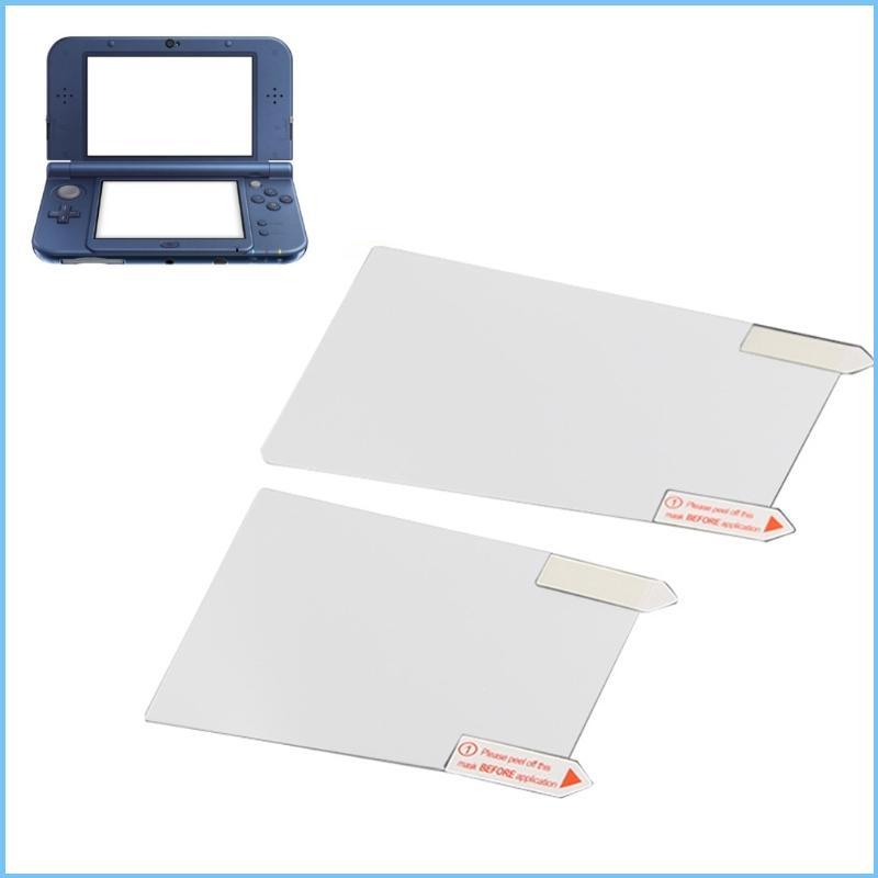 EZ 2 in1 Màn Hình LCD Bảo Vệ Phim Đáy Trong Suốt Bảo Vệ Bề Mặt Bảo Vệ Da Cho Mới 3DS XL LL 3DSXL 3DS
