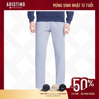 Quần thu đông nam Aristino Regular fit ôm vừa, thiết kế ống suông túi chéo khỏe khoắn - APA004W3