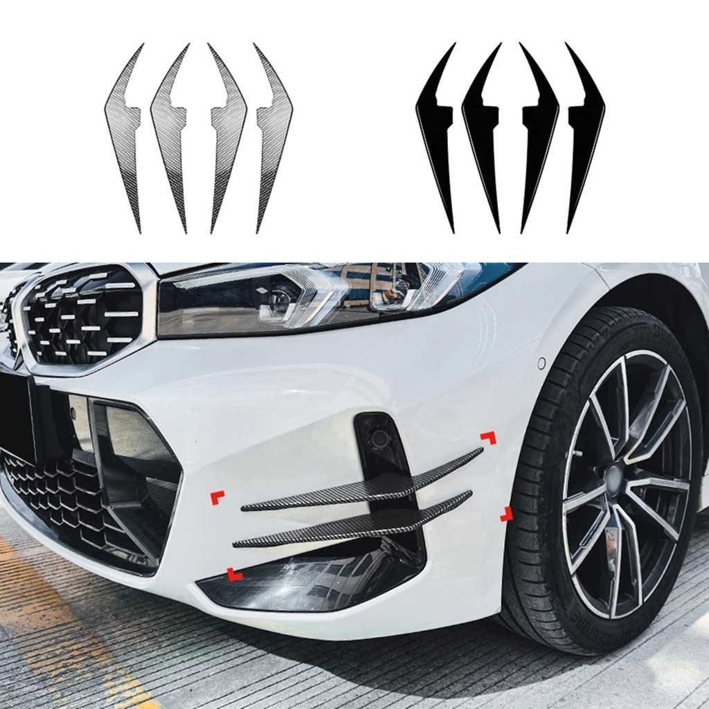 Cản Trước Bên Lỗ Thông Khí Bao Viền Cho Xe BMW 3 Series G20 G21 G28 LCI M Sport 318i 320i 330i M340i