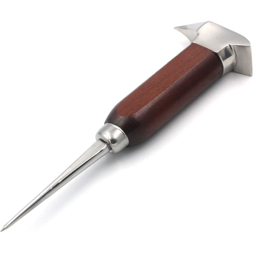 Ice Pick Stainless Steel, Ice Picks for Breaking Ice, Ice Pick with Wood Handle, Ice Picks for Kitch