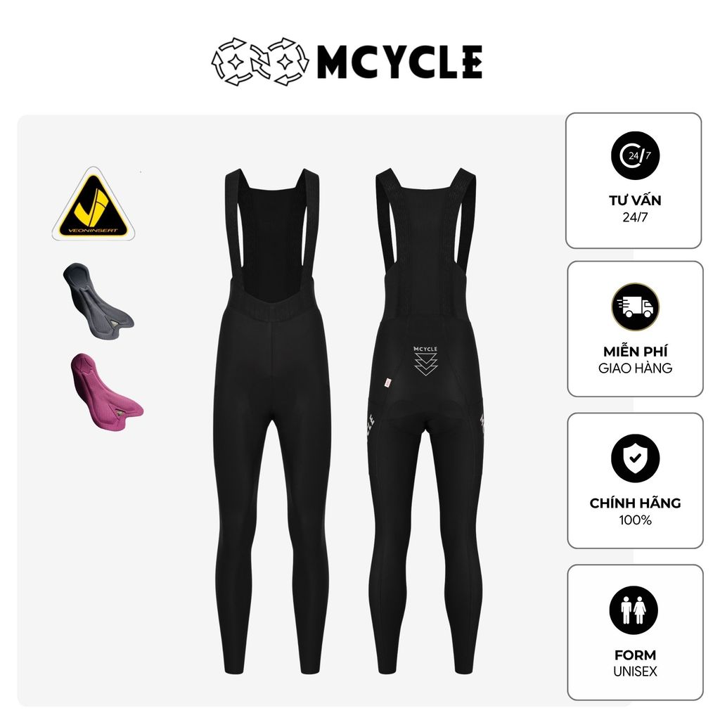 Quần dài đạp xe nam nữ MK113 chính hãng Mcycle mẫu 2026