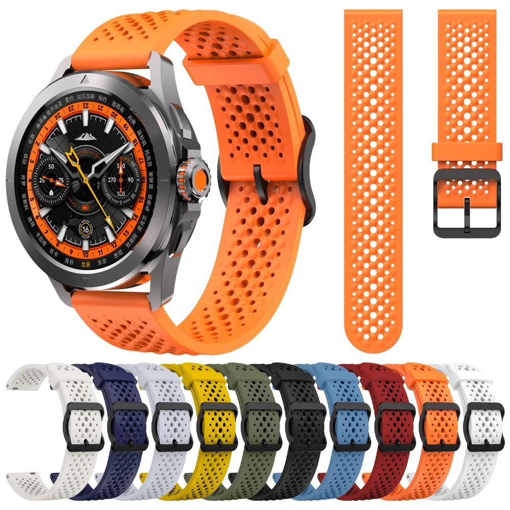 Dây đeo thể thao silicon 20 22mm Dây đeo cao su Phụ kiện dây đeo cho Suunto / Redmi Watch 5 Active /