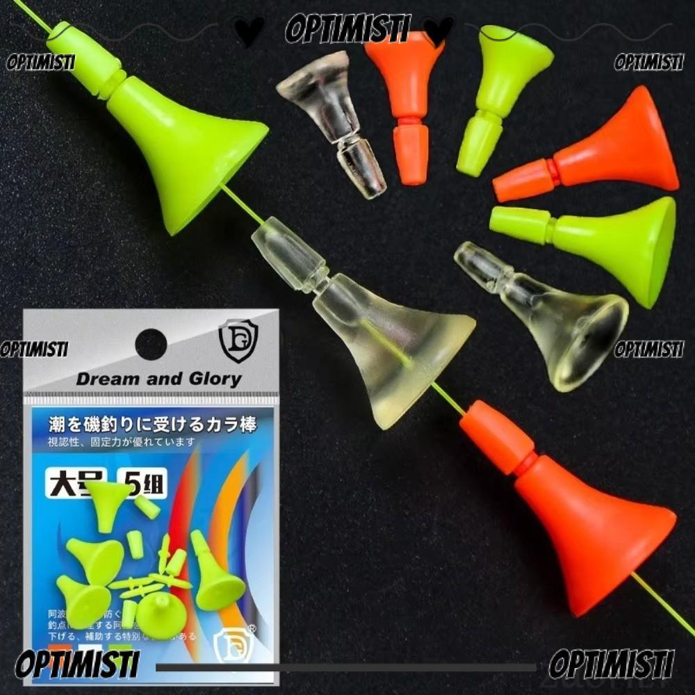 OPTIIMSTI Nổi Bobber, Cần Đuôi Cứng Bobber Phao Câu Cá, Dòng Bobber Chống Gió Nổi Đầy Đủ Bobber