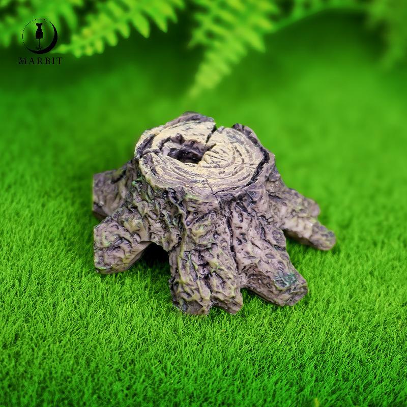 Marbit Fish Hide Cave Reptiles Basking Hide Habitat Reptiles Enthusiasts Gears Pet Habitat Phụ kiện 