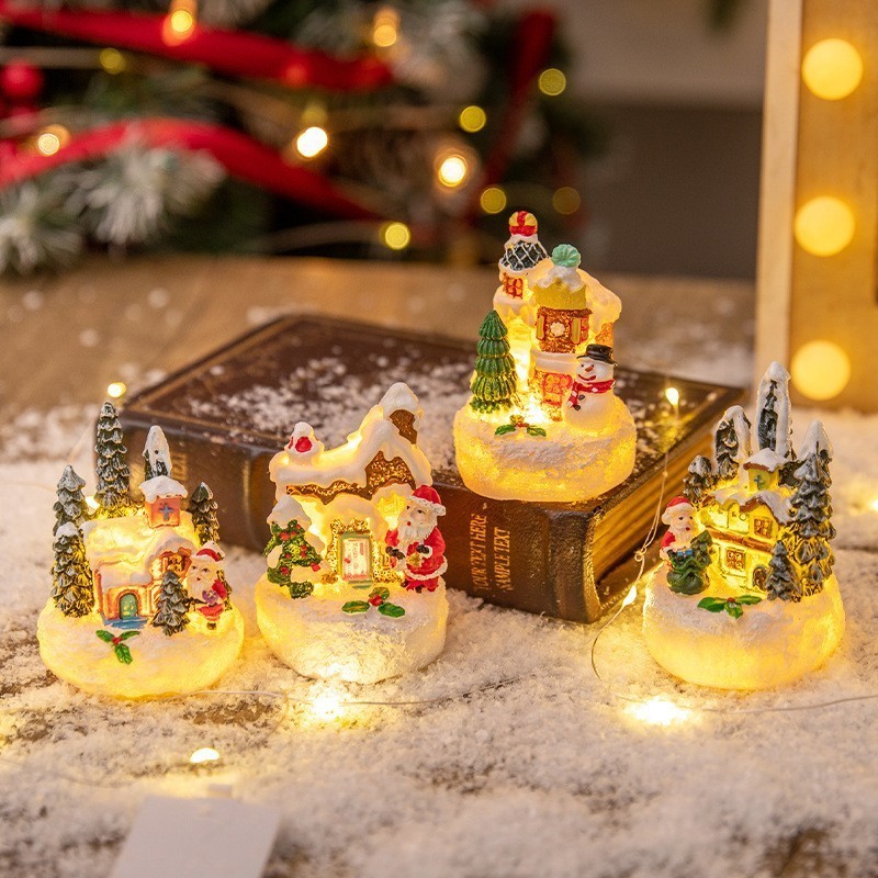 Giáng sinh Gingerbread House Ông già Noel