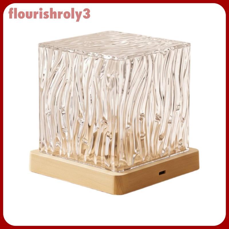 Máy chiếu khối đèn ngủ xoay hiện đại có phích cắm Aurora có họa tiết